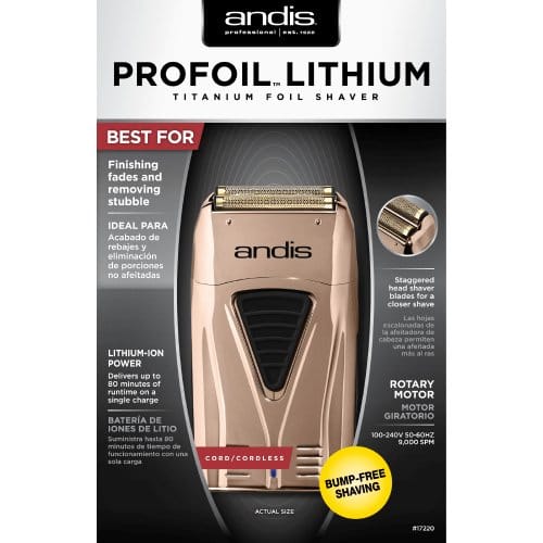 profoil-lithium-titanium-foil-shaver Andis ProFoil Lithium Titanium Foil Shaver - Afbeelding 1