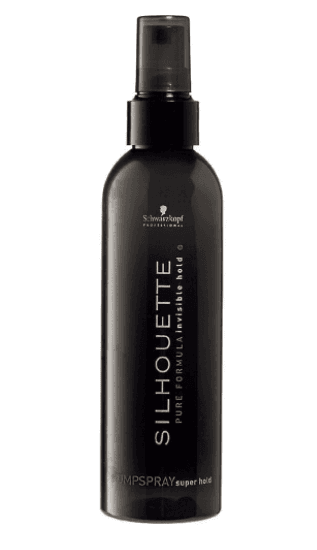 pump_spray.png Schwarzkopf Silhouette Super Hold Pump Spray 200ml - Afbeelding 1