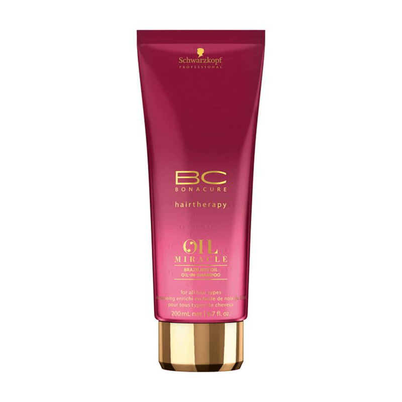 schwarzkopf-brazilnut-oil-in-shampoo-200-ml.png Schwarzkopf BC Oil Miracle Brazilnut Oil-in-Shampoo 200ml - Afbeelding 1